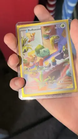 Pokemon Bulbasaur 143/142 Sv07: Stellar Crown Illustration Rare Full Art Holo 7… - Image 4
