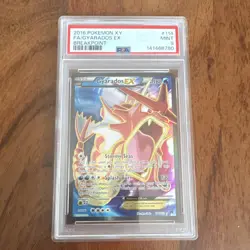 Pokemon TCG Gyarados EX Full Art Holo 114/122 Breakpoint Ultra Rare PSA 9 - Image 1