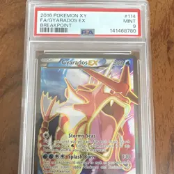 Pokemon TCG Gyarados EX Full Art Holo 114/122 Breakpoint Ultra Rare PSA 9 - Image 2