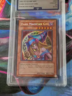 2003 YU-GI-OH! MFC-MAGICIAN'S FORCE#000 DARK MAGICIAN GIRL Flawless 10/PSA 10 - Image 2