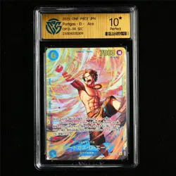 CCG 10 Perfect 2025 One Piece JPN Portgas D. Ace OP13-119 SEC - Image 2