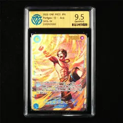 CCG 9.5 GemMint 2025 One Piece JPN Portgas D Ace OP13-119 SEC - Image 1