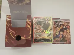 2024 One Piece Ultra Deck The Three Brothers ST-13 Deck, Box, Divider Only New - Image 1