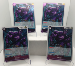 Vergo Playset OP14-061 x4 - The Azure Sea's Seven - One Piece TCG - English - Image 1