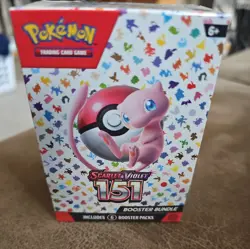 Pokemon TCG 151 Scarlet and Violet Booster Bundle - 6 Packs - sealed 820650853210 - Image 1