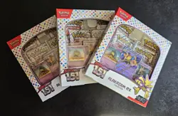 Pokemon TCG Scarlet & Violet 151 Alakazam ex Collection, Sealed Lot of 3 - Image 1
