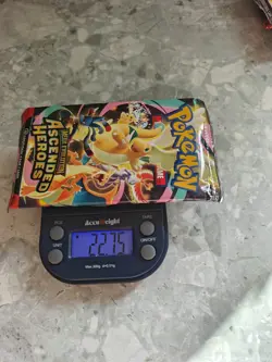 HEAVY! 22.75g Pokemon TCG Ascended Heroes Booster Pack (SEALED) god packU - Image 1