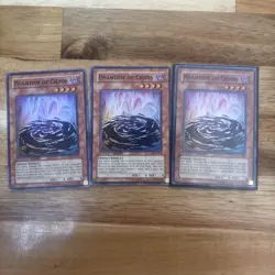 Yu-Gi-Oh! TCG Phantom of Chaos Gladiator's Assault GLAS-ENSE1 Limited Edition X3 - Image 1