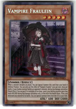 Vampire Fraulein Secret Rare Dark Saviors DASA-EN003 NM - Image 1
