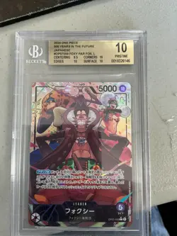2024 One Piece 500 Years JPN OP07059 Foxy BGS 10 - Image 1