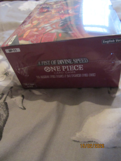 One Piece Card Game OP-11 A FIST OF DIVINE SPEED Box English | SEALED - Image 3