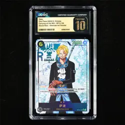 CGC 10 PRISTINE 2025 One Piece CHN Sabo OP13-120 SEC (Alt Art) - Image 2