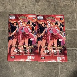 ONE PIECE Heroines EB-03 Lot x2 Sleeved Booster pack English Unopened In-hand - Image 1
