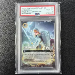 2024 Disney Lorcana Cinderella - Stouthearted Promo Exclusive PSA 10 #3 2024 - Image 1