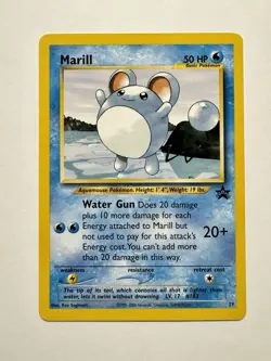 Marill 29/53 - Wotc - Pokemon Trading card game Promo Regular Vintage 1999 NM - Image 1