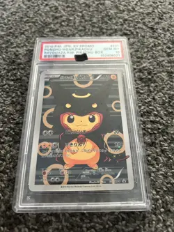Poncho wear Pikachu Fan Art Made Card - Image 2