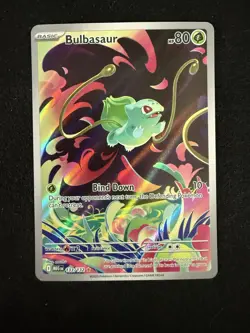 Phantasmal Flames Bulbasaur 133 and Ivysaur 134 Near Mint Condition Pokemon Card - Image 2