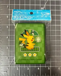 Pokemon Center Deck Shield Cafe Poltchageist Kissa Chadesu Pikachu Card Sleeves - Image 1