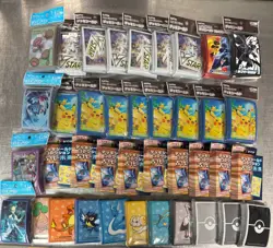 Pokemon TCG Card Sleeve Lot OFFICIAL -- ALL NEW - Image 1