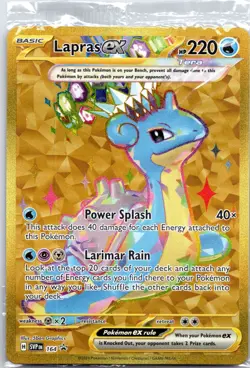 Lapras ex Holofoil SV: Scarlet & Violet Promo Cards #164 SEALED - Image 1
