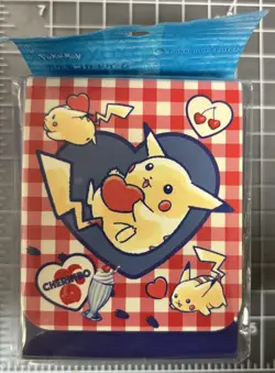 Pokemon Center Pikachu Heart Deck Box Card Case TCG Sealed 2024 - Image 1