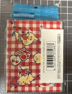 Pokemon Center Pikachu Heart Deck Box Card Case TCG Sealed 2024 - Image 2