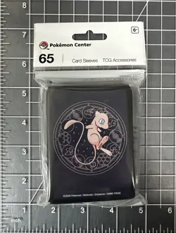 Pokemon Center Mew Celestial Circles Card Sleeves 65 TCG Accessories - Image 1