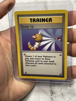 Scoop Up - 78/102 - Pokemon Base Set Unlimited Rare Card WOTC Vintage NM/MT TCG - Image 1