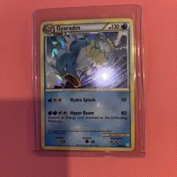 GYARADOS 4/123 HeartGold & SoulSilver RARE HOLO Pokemon TCG card NM+ CLEAN set - Image 1