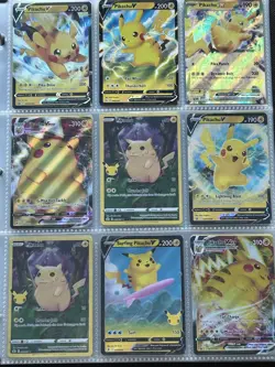 Pokemon Binder Collection 200+ Cards Vintage Modern Holos Full Arts Charizard - Image 1
