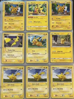 Pokemon Binder Collection 200+ Cards Vintage Modern Holos Full Arts Charizard - Image 2