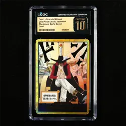 CGC 10 PRISTINE 2025 One Piece JPN Dracule Mihawk Don!! Card Gold - Image 2
