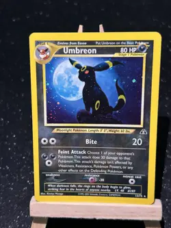Pokemon Umbreon Neo Discovery Holo TCG Card 13/75 - Image 2