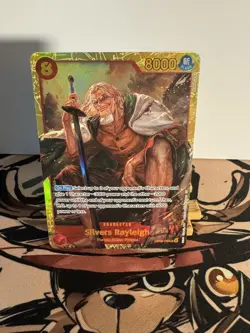Silvers Rayleigh OP08-118 SEC Secret Rare (PRB-02) - One Piece Card Game - Image 1