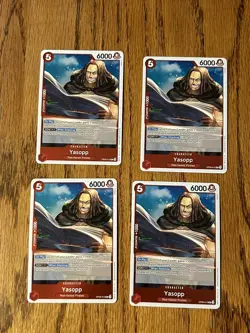 One Piece Card Game Yasopp OP09-013 R Playset 4x English - Image 1