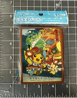 Pokemon Center Card Sleeves Nebuta Festival Pikachu 64ct 66x92mm TCG - Image 1