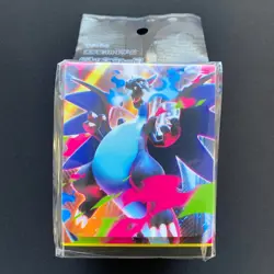 Pokemon Mega Charizard X Deck Box Case Sealed Trading Card Game TCG Dividers - Image 1