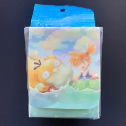 Pokemon Card Game Deck Case Misty Psyduck TCG Deckbox Sealed Official - Image 1