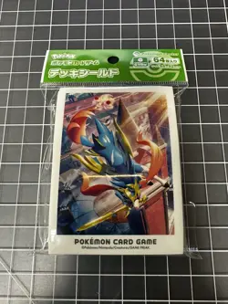 Pokemon Center Zacian Alcremie Deck Shield Card Sleeves 64ct - Image 1