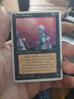 MTG Magic:the Gathering card: Murk Dwellers - Image 1