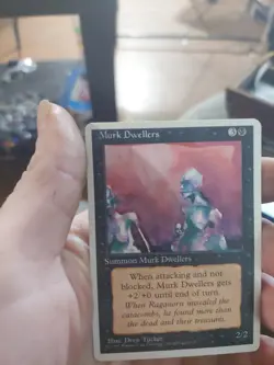 MTG Magic:the Gathering card: Murk Dwellers - Image 2