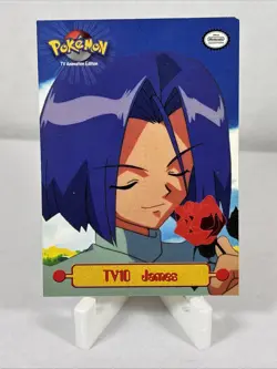 Pokemon TV10 James Card Topps TV Animation Edition Series 1999 Non-Holo - Image 1