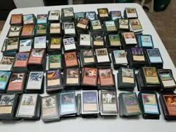 100 MTG MAGIC THE GATHERING CARDS VINTAGE COLLECTION LOT - HUGE VARIETY!!! - Image 1