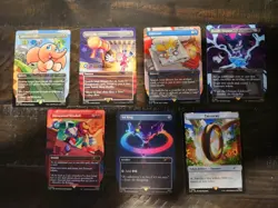 Secret Lair x Sonic Chasing Adventure Non Foil Set - Magic The Gathering OPENED - Image 1