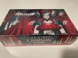 Magic The Gathering (MTG) Innistrad: Crimson Vow Set Booster Box - New/Sealed - Image 1