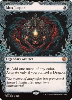 MTG Foil - Mox Jasper (Showcase) - 325 / NM / English - Image 1