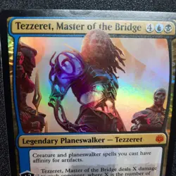 Mtg, Tezzeret Master of the Bridge, War of the Spark, Plaineswalker, English, MP - Image 2