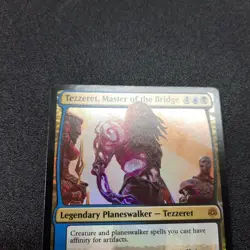 Mtg, Tezzeret Master of the Bridge, War of the Spark, Plaineswalker, English, MP - Image 4