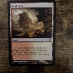 MtG Zendikar Arid Mesa (R) EX - Image 1