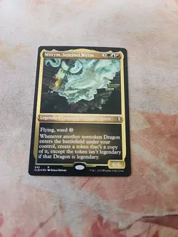 Miirym, Sentinel Wyrm Foil Etched Commander Legends Battle For Baldur's Gate MTG - Image 1